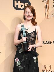Emma Stone La La Land SAG Award 4Chion Lifestyle