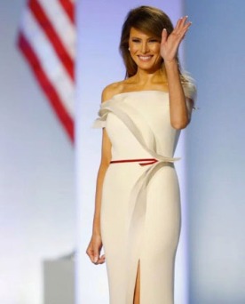 Malania Trump Inauguration Ball Gown Herve Pierre 4Chion Lifestyle
