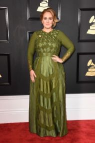 Adele Grammys Red Carpet