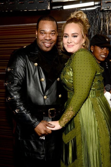 Busta Rhymes and Adele