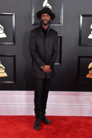 Gary Clark red carpet Grammys 4chionlifestyle