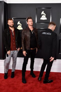 Highly Suspect red carpet Grammys 4chion lifestyle