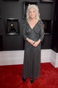 Judy Collins red carpet Grammys