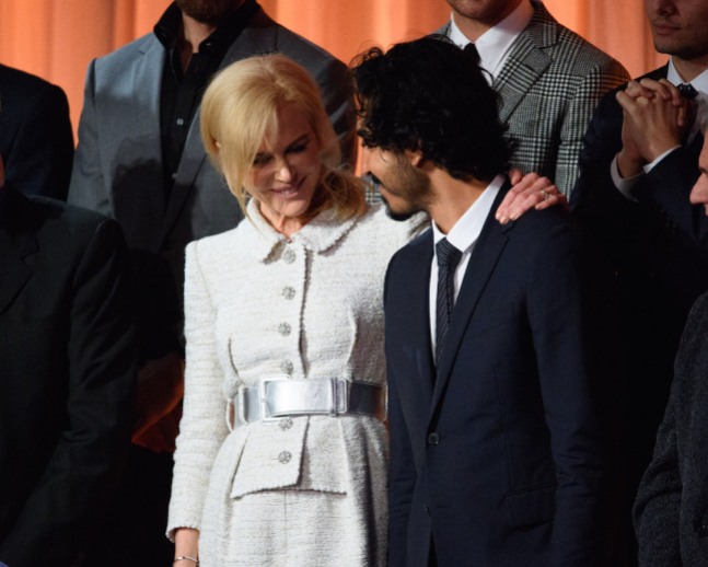 Nicole Kidman and Dev Patel at the Oscar® Nominees Luncheon in Beverly Hills Monday, February 6, 2017. The 89th Oscars® will air on Sunday, February 26, live on ABC.