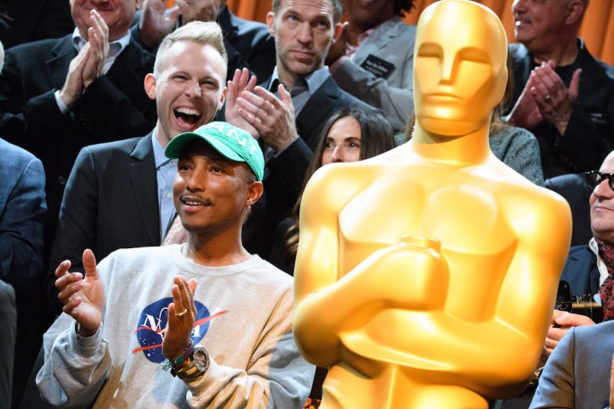Oscars Nominee Luncheon Pharrell Williams