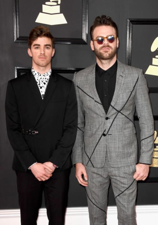 The Chainsmokers Red Carpet Grammys