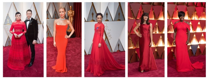 Red Dresses Oscars® Red Carpet 4Chion Lifestyle